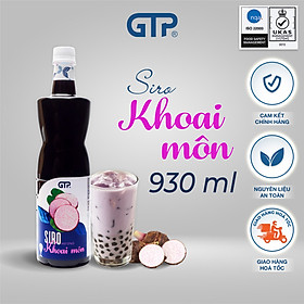 Siro GTP hương Kiwi/ Táo xanh/ Khoai môn