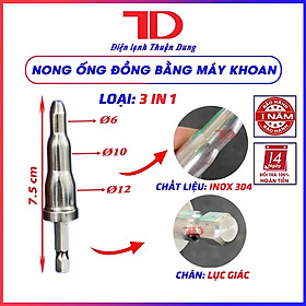 Mua Nong ống đồng bằng khoan  Công cụ mở rộng ống công cụ loe ống đồng di động bằng thép chuyên nghiệp  Dụng Cụ Swaging - Điện Lạnh Thuận Dung