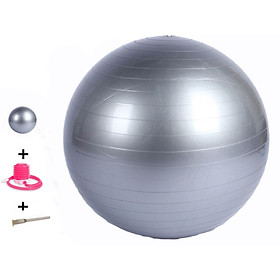 Bóng tập yoga, bóng yoga tròn cỡ đại 65cm cao cấp - chính hãng
