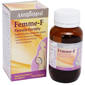 Thực phẩm bảo vệ sức khỏe Femme-F tăng khả năng thụ thai và bảo vệ thai nhi