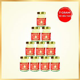 Yến chưng Đường phèn 7 gram Tổ Yến Tươi- Yến Sào Nam Trân. Lọ 70 ml