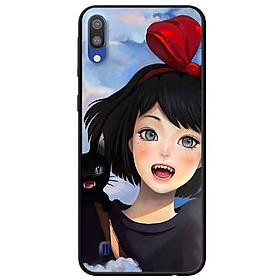 Ốp lưng in cho Samsung M10 Mẫu Cô Gái Tóc Ngắn