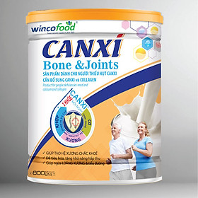 Hình ảnh Sữa bột Wincofood Canxi Bone & Joints 800g : Bổ sung Canxi - Collagen và đường ăn kiêng tốt cho cơ xương khớp, chống lão hóa và ngừa tiểu đường.