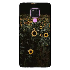 Ốp lưng dành cho Huawei 5t - Mate 20 - Mate 20 Pro mẫu Hoa Hướng Dương Chiều