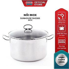 Mua Nồi inox SUNHOUSE SHG-26S (26cm)