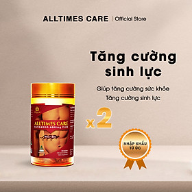 [COMBO 2 HỘP 100 VIÊN] Thực phẩm bảo vệ sức khỏe hỗ trợ tăng cường sinh lực nam giới ALLTIMES CARE KANGAROO 6000mg PLUS