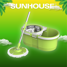 Bộ Lau Nhà 360 Độ Sunhouse Thế Hệ Mới KS-CL260PG