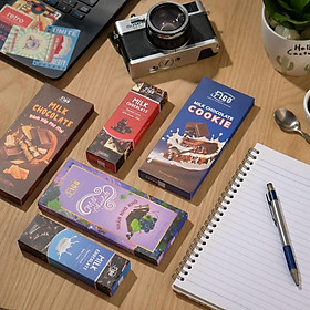 TRỌN BỘ 11 Thanh SOCOLA ĐEN & SỮA FIGO 50gr | MIX Đủ vị các mức đắng và 6 Vị Milk Chocolate