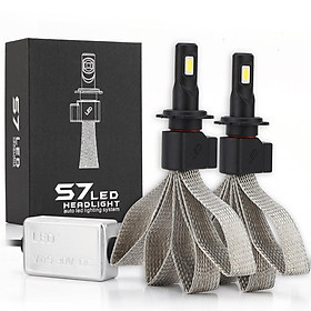 2Pcs H7 Headlight S7 Car LED Replacement Bulb Car Signal Lighting Lamp Universal Application