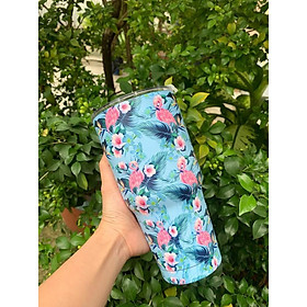 Ly giữ nhiệt 900ml (combo ly + ống hút + túi )