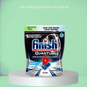 Viên rưa bat Finish Quantum Ultimate 100 viên loai cao câp nhât nhâp khâu Chinh Hang
