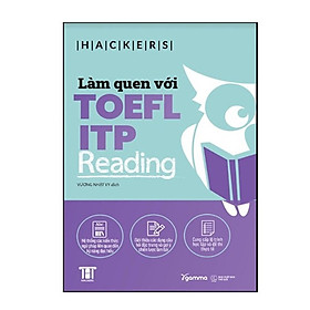 Hình ảnh Sách Làm Quen Với TOEFL ITP Reading - Alphabooks - BẢN QUYỀN