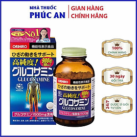 Hình ảnh Viên bổ xương khớp Glucosamine ORIHIRO Nhật Bản 1500mg 900 viên