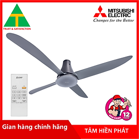 Quạt Trần Mitsubishi C56-RA4 CY-GY (Xám Đậm) - Hàng chính hãng