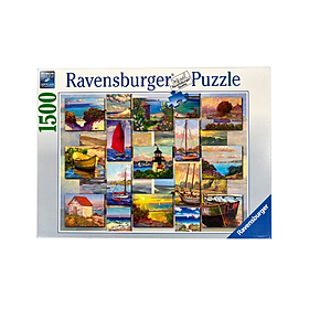 Xếp hình puzzle Coastal Collage 1500 mảnh RAVENSBURGER 168200