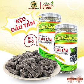 KẸO DÂU TẰM TÂN LỘC PHÁT COMBO 1KG - MỖI HŨ 500G