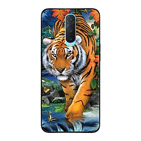 Ốp Lưng in cho Oppo R17 Pro Mẫu Nền Hổ Mẫu 1 - Hàng Chính Hãng