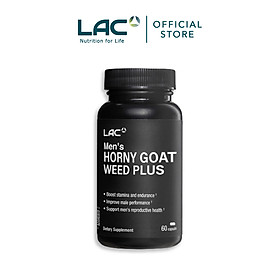 VIÊN UỐNG DUY TRÌ MỨC TESTOSTERONE ỔN ĐỊNH CHIẾT XUẤT CỎ SỪNG DÊ DÀNH CHO NAM GIỚI LAC MEN'S HORNY GOAT WEED PLUS (60 VIÊN)