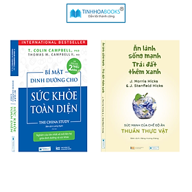 (Tái bản) Combo 2 cuốn: Sách Sức Khoẻ Toàn Diện + Ăn Lành Sống Mạnh