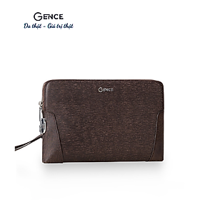 Hình ảnh Clutch Cầm Tay Nam Gence Da Bò Saffiano CK11