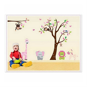 Decal vườn thú EB54