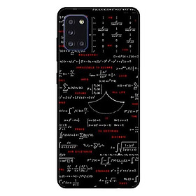 Ốp lưng dành cho Samsung A31 mẫu Toán Học Tiếng Anh