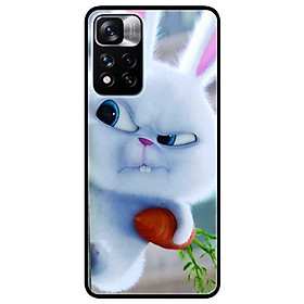Ốp lưng dành cho Xiaomi Redmi Note 11 Pro 5G ( Bản Nội Địa ) mẫu Thỏ Trắng Nhăn Mặt