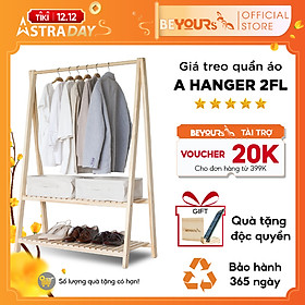 Mua Giá Treo Quần Áo Gỗ BEYOURs - Kệ Gỗ Cây Sào Treo Quần Áo A Hanger 2FL Lắp Ráp Dễ Dàng - Nội Thất Phòng Ngủ - Gỗ Tự Nhiên