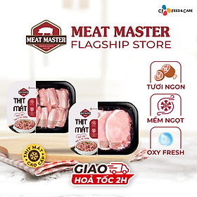 Combo Heo tiết kiệm Cốt lết - Sườn non Meat Master ( 400 G ) - Giao nhanh