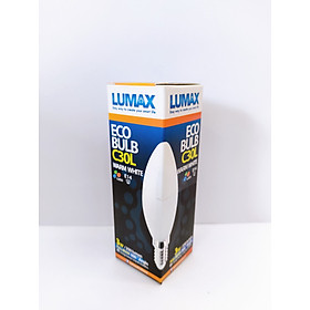 BÓNG ĐÈN LUMAX#ECOBULB C30-3W/FB/E14/3000K