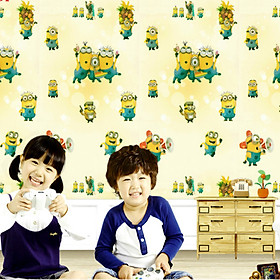 GIẤY DÁN TƯỜNG KHỔ 45CMX10M MINION