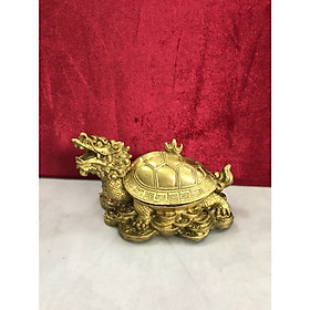 Mua Long quy mở nắp bằng đồng cao 7.5cm