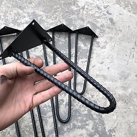 Mua Chân bàn hairpin sắt gân(có kèm vít)