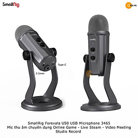 Mua SmallRig Forevala U50 3465 - Mic Thu Âm Game Online - Live Steam cổng Type C-USB