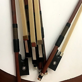 Mua Vĩ Kéo Violin-Viola 3/4 4/4 - chất liệu Gỗ  nhẹ dễ chơi  lông vĩ bằng đuôi ngựa