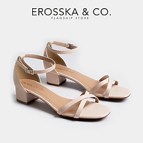 Giày Cao Gót Đế Vuông Erosska EB005