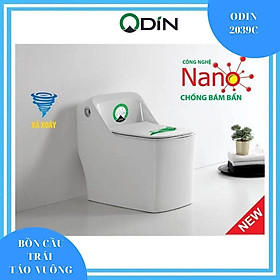 Mua BỒN CẦU LIỀN KHỐI CAO CẤP TRÁI TÁO VUÔNG ODIN 2039C