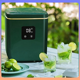 Mua EuroOutlet  Máy Làm Đá Viên Tinh Khiết Mini Để Bàn Gia Đình Tùy Chỉnh 2 Size đá ACA sản lượng 15kg/ngày