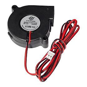 5015 Brushless Cooling Blower Fan DC 12V 0.19A Turbo Small Fan Ultra-Quiet Oil Bearing 6500RPM Size 50 * 50 * 15mm for