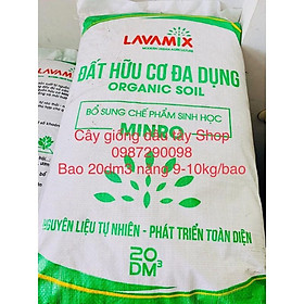 Đất sạch hữu cơ đa dụng Organic Soil Lavamix 20dm3