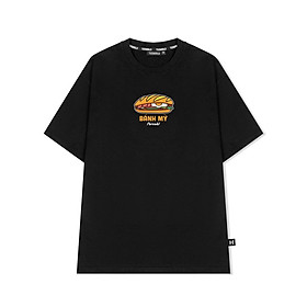 Áo thun Teeworld Bánh Mì T-shirt Màu Trắng Đen Nam Nữ Form Rộng Unisex