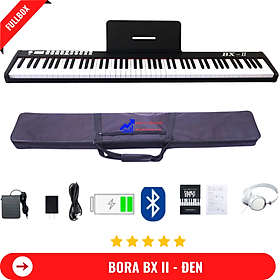 Đàn Piano Điện Bora BX II – 88 Phím Nặng Cảm Lực  +Chân đàn + Tai Nghe