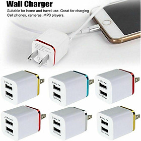 Mua USB Double Wall Fast Charger Adapter 1A 2A 5V for Android / Galaxy /  iPhone