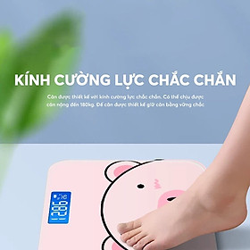 Cân Điện Tử ,Cân Sức Khỏe Gia Đình ,Hình Chú Heo Đáng Yêu ,Mi Ni