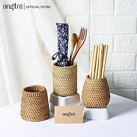 Mua Cốc decor  Cốc mây guột Ongtre nhiều hình dáng dùng để trang trí