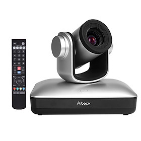Aibecy HD Video Conference Cam Conference Camera Full HD 1080P Fixed Focus Zoom 105 Degree Wide Viewing with 2.0 USB Web