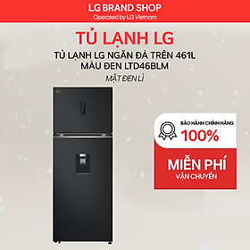 Tủ lạnh LG ngăn đá trên Smart Inverter 459L màu đen LTD46BLM - Hàng Chính Hãng