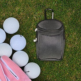 Golf Ball Pouch Practical Portable Golf Ball Carry Bag Golf Sports Accessory
