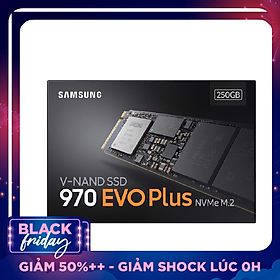Ổ Cứng SSD Samsung 970 Evo Plus NVMe M.2 2280 (250GB) - Hàng Nhập Khẩu