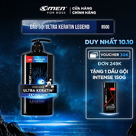 Dầu gội X-Men for Boss hương gió biển thanh mát Legend với Ultra Keratin